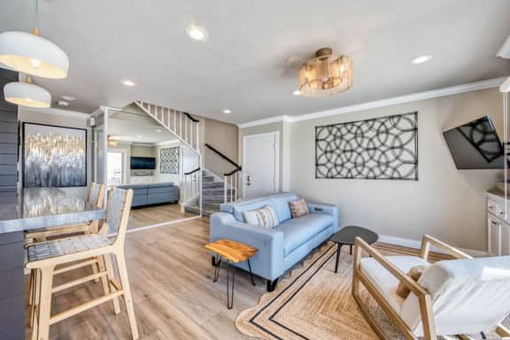 Huntington Beach Ocean and Catalina View Condo on the Sand